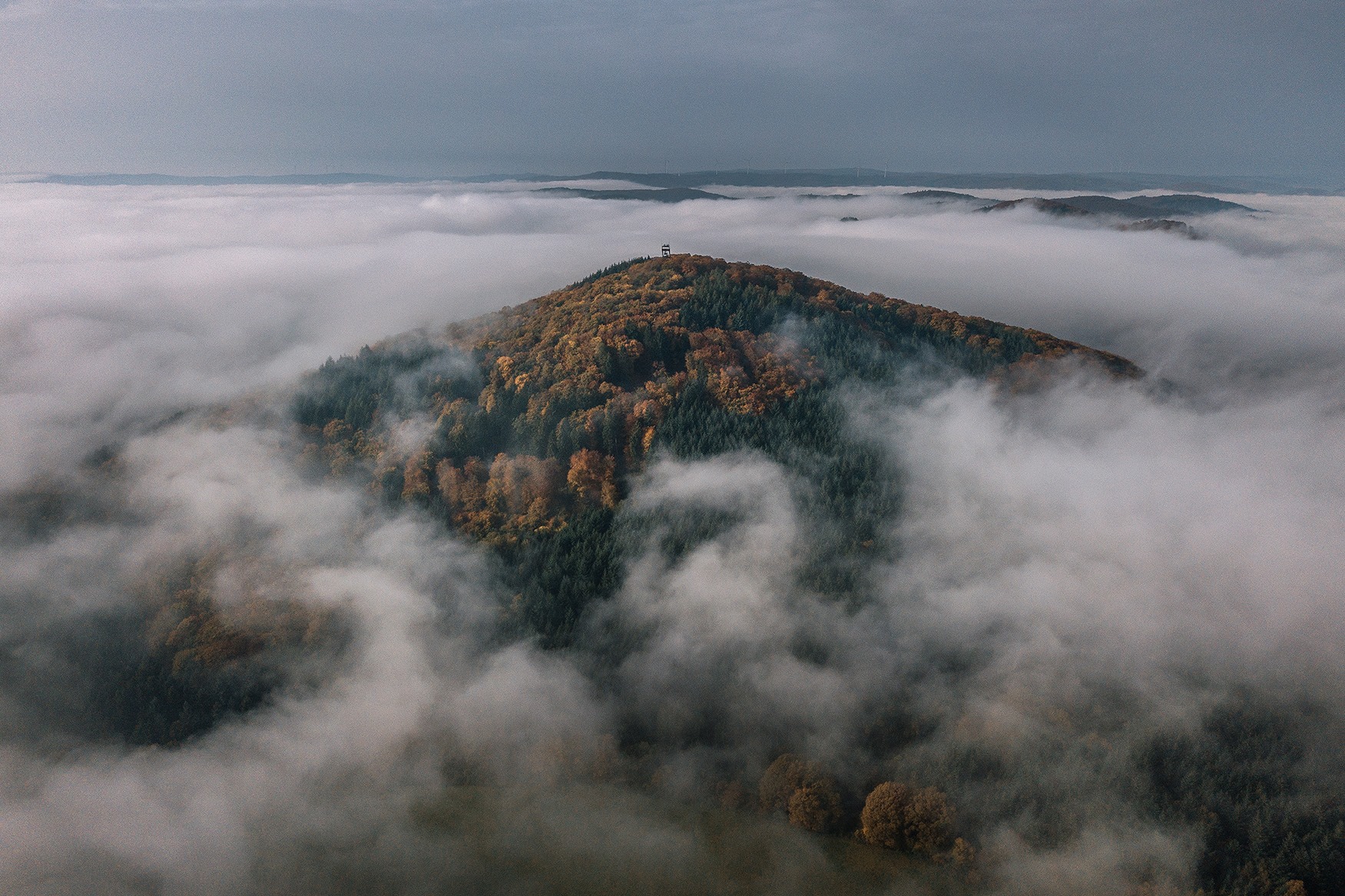 Rimberg in den Wolken